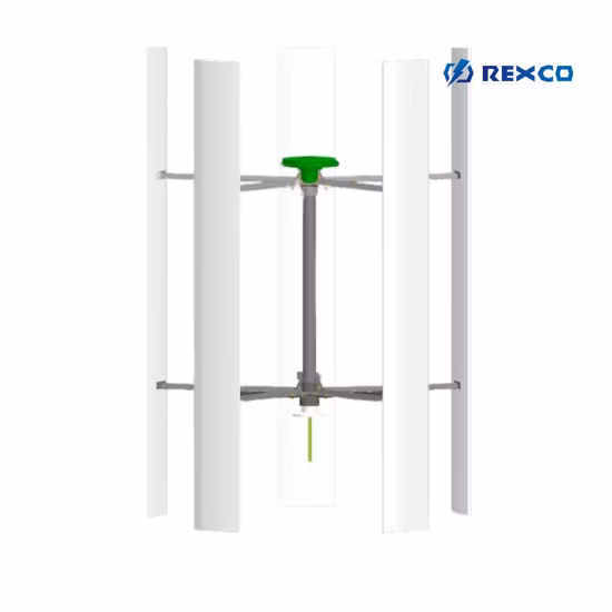 Generatore eolico di alta qualità con sistema di alimentazione ibrido solare a potenza verticale da 10 kW 220 V con certificato CE