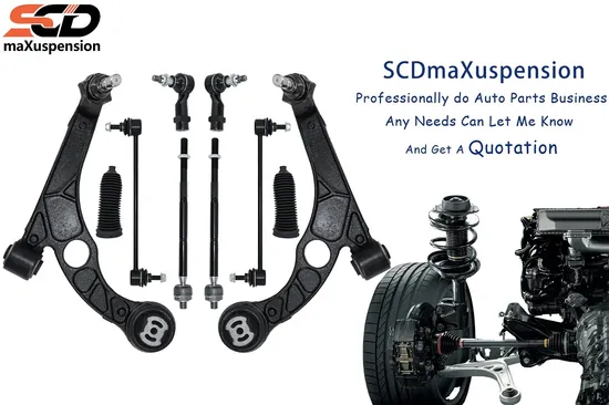 Senpei Pezzi di ricambio per auto Nuovo braccio di controllo anteriore sinistro inferiore anteriore per BMW X5 E53/E70 2000
